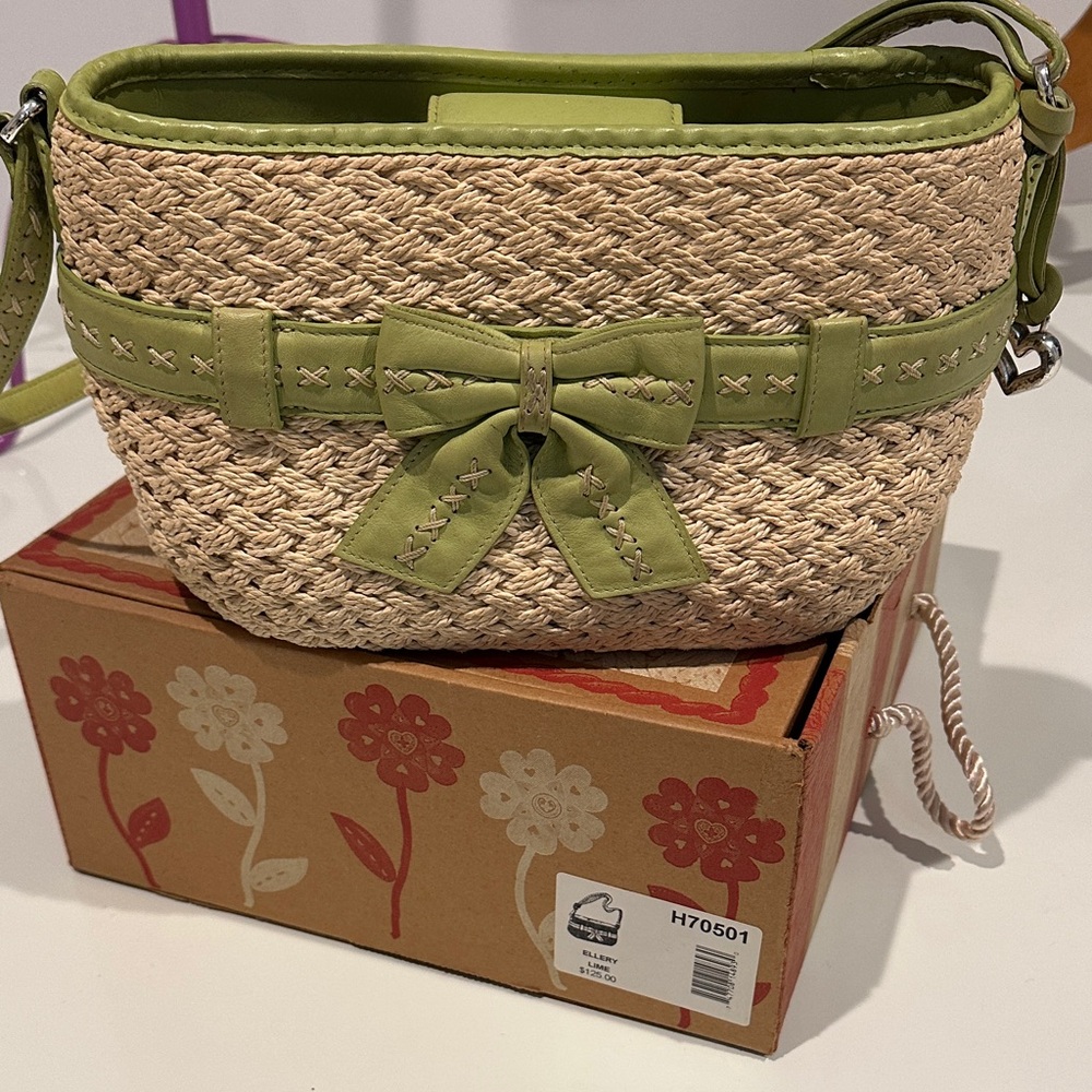 Brighton “Ellery” woven bag